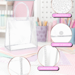 Bolsa Transparente en PVC 20 x 20 cm - 12 Unidades