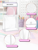Bolsa Transparente en PVC 20 x 20 cm - 12 Unidades